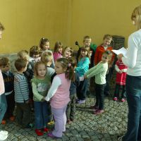 Kindergarten-Räumungsübung 2009