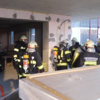 Lösch- und Atemschutzübung: Brand Wohnhaus