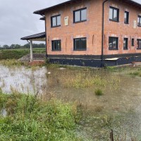 Überflutungen auf Grund der heftigen Regenfälle